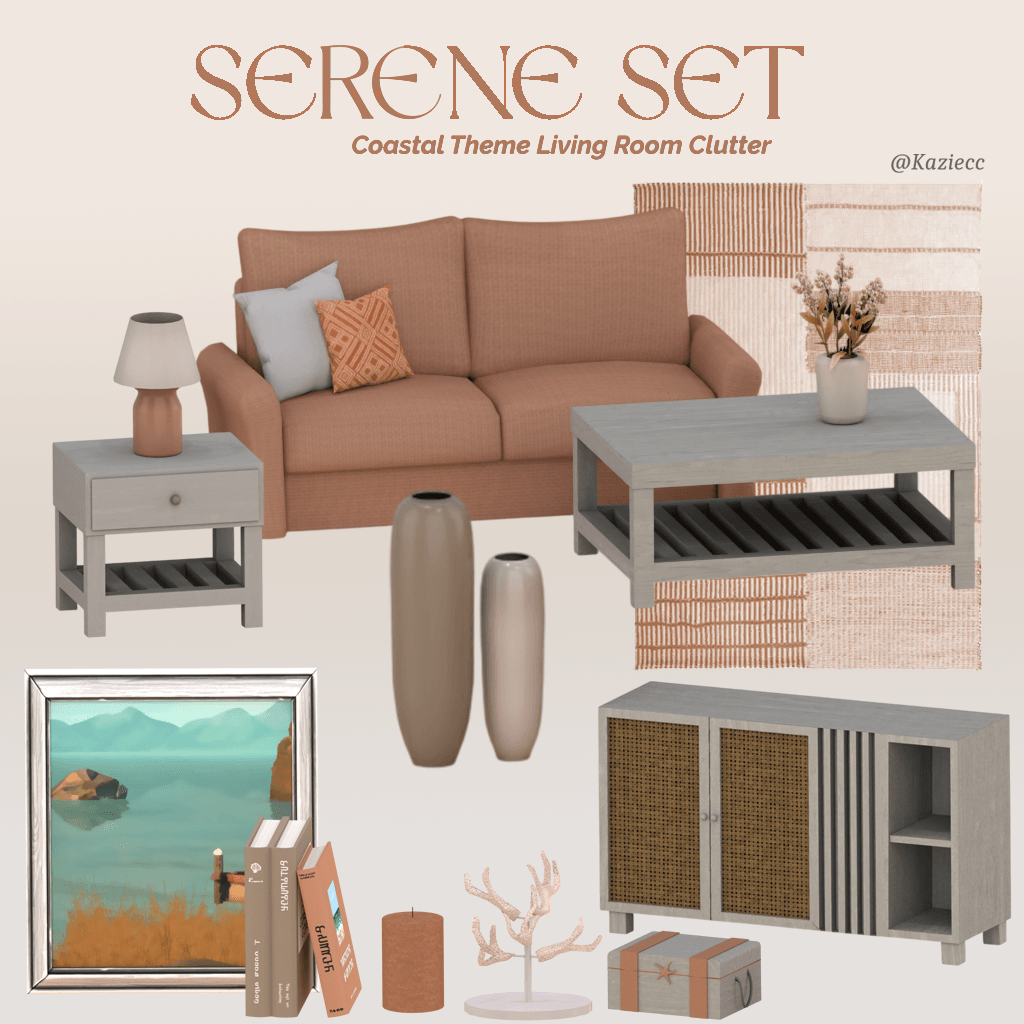 Галерея мода Набор для гостиной Serene set #1
